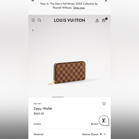 Louis Vuitton Zippy Wallet N41661 - Picture 8 of 14